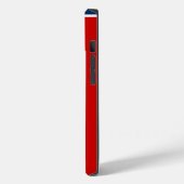 Patriotic Apple Case-Mate 14, Tennessee-Flagge Case-Mate iPhone Hülle (Rückseite / Links)