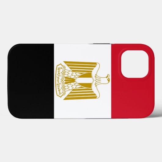 Patriotic Apple Case Mate, ägyptische Flagge (Rückseite (Horizontal))