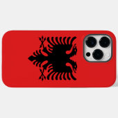 Patriotic Apple Case-Mate, Albanien-Flaggenpartner Case-Mate iPhone Hülle (Rückseite (Horizontal))