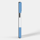 Patriotic Apple Case-Mate, Argentiniens Flaggen Ca Case-Mate iPhone Hülle (Rückseite / Rechts)