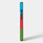 Patriotic Apple Case Mate, aserbaidschanische Flag (Rückseite / Links)