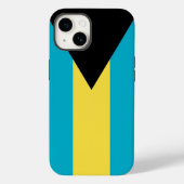 Patriotic Apple Case-Mate, Bahamas-Flag Case-Mate Case-Mate iPhone Hülle (Rückseite)