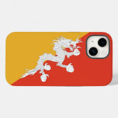 Patriotic Apple Case Mate, Bhutan Flag Case-Mate i (Rückseite (Horizontal))