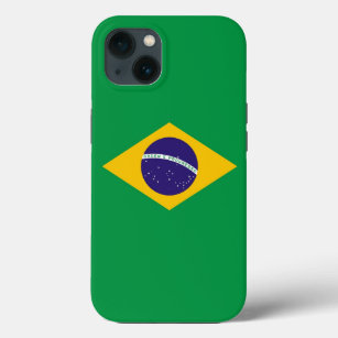 Patriotic Apple Case Mate, Brasilien-Flagge