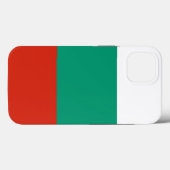 Patriotic Apple Case Mate, bulgarische Flagge (Rückseite (Horizontal))