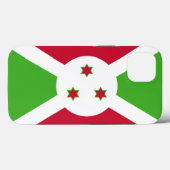Patriotic Apple Case-Mate, Burundi-Flagge Case-Mate iPhone Hülle (Rückseite (Horizontal))