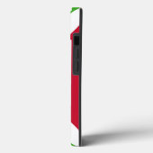 Patriotic Apple Case-Mate, Burundi-Flagge Case-Mate iPhone Hülle (Rückseite / Links)