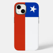 Patriotic Apple Case-Mate, Chile-Flag Case-Mate iP iPhone Hülle (Rückseite)