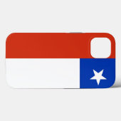 Patriotic Apple Case-Mate, Chile-Flag Case-Mate iPhone Hülle (Rückseite (Horizontal))