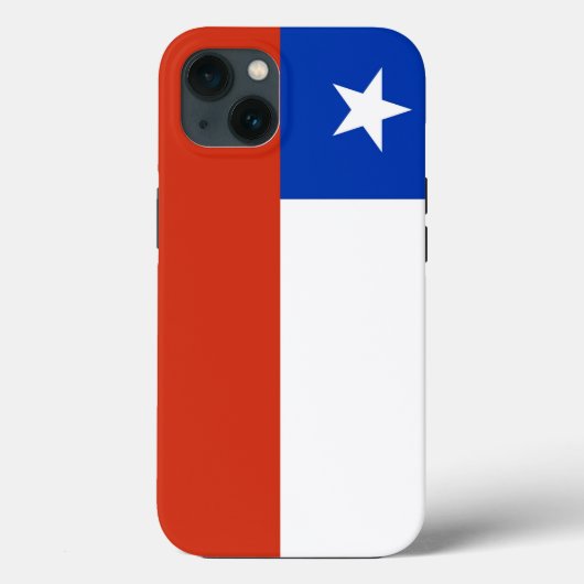 Patriotic Apple Case-Mate, Chile-Flag Case-Mate iPhone Hülle (Rückseite)