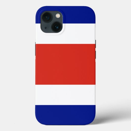 Patriotic Apple Case Mate, Costa Rica-Flagge (Rückseite)