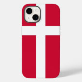 Patriotic Apple Case Mate, Dänemark Flag Case Mate (Rückseite)