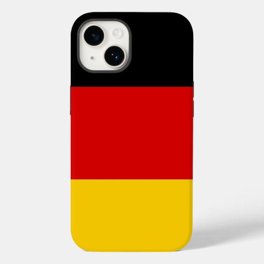 Patriotic Apple Case Mate, Deutschland Flag Case M (Rückseite)