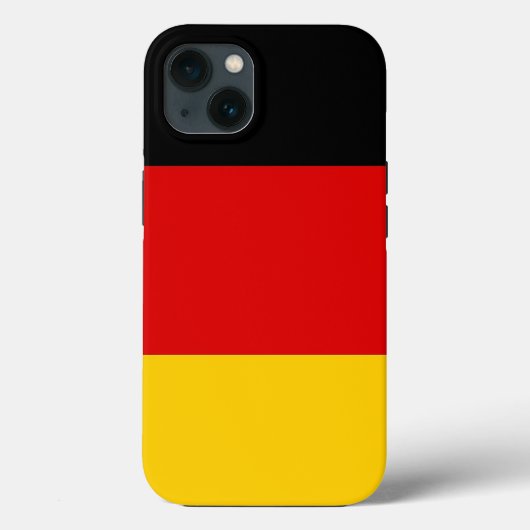 Patriotic Apple Case Mate, Deutschland-Flagge (Rückseite)