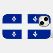 Patriotic Apple Case-Mate, Fall-Mate auf Quebec Case-Mate iPhone Hülle (Rückseite (Horizontal))