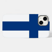 Patriotic Apple Case Mate, Finnland Flag Case Mate (Rückseite (Horizontal))