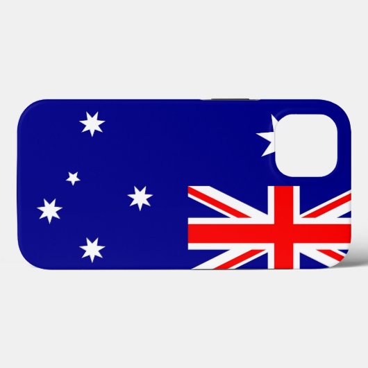 Patriotic Apple Case Mate, Flagge Australiens (Rückseite (Horizontal))