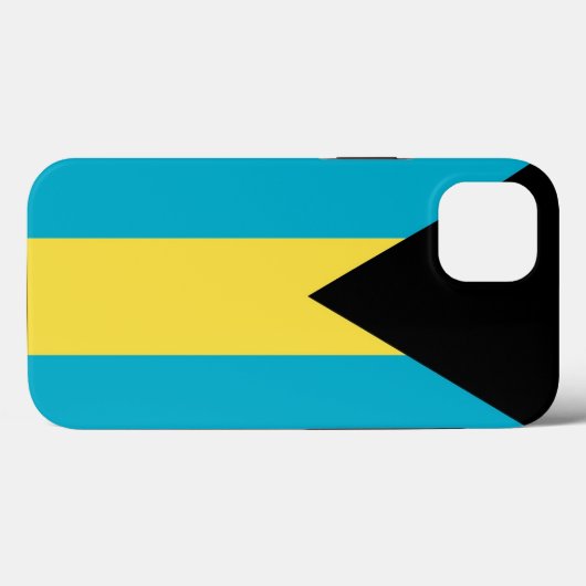 Patriotic Apple Case-Mate, Flagge Bahamas Case-Mate iPhone Hülle (Rückseite (Horizontal))
