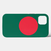 Patriotic Apple Case Mate, Flagge Bangladeschs (Rückseite (Horizontal))