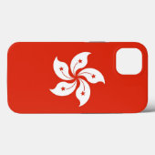 Patriotic Apple Case Mate, Flagge Hongkongs (Rückseite (Horizontal))
