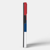 Patriotic Apple Case-Mate, Flagge Serbiens Case-Mate iPhone Hülle (Rückseite / Rechts)