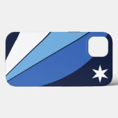 Patriotic Apple Case Mate, Flagge von Columbia Cit (Rückseite (Horizontal))