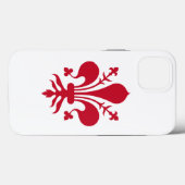 Patriotic Apple Case Mate, Florenz-Fahne (Rückseite (Horizontal))