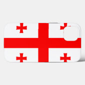 Patriotic Apple Case Mate, georgische Flagge (Rückseite (Horizontal))
