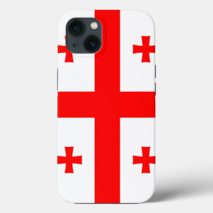 Patriotic Apple Case Mate, georgische Flagge