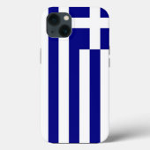 Patriotic Apple Case Mate, griechische Flagge (Rückseite)