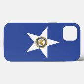 Patriotic Apple Case Mate, Houston Flag (Rückseite (Horizontal))