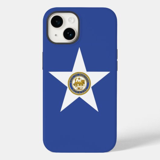 Patriotic Apple Case Mate, Houston Flag (Rückseite)