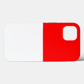 Patriotic Apple Case Mate, Indonesien-Flagge (Rückseite (Horizontal))