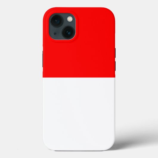 Patriotic Apple Case Mate, Indonesien-Flagge (Rückseite)