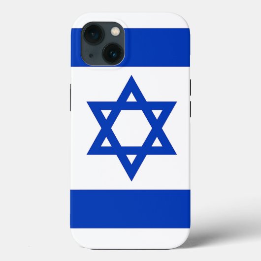 Patriotic Apple Case Mate, israelische Flagge (Rückseite)