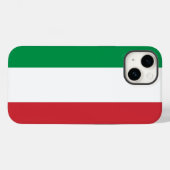 Patriotic Apple Case-Mate, italienische Flagge Cas Case-Mate iPhone Hülle (Rückseite (Horizontal))