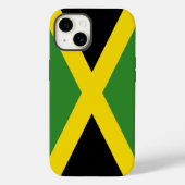 Patriotic Apple Case-Mate, Jamaika-Flaggenpartner Case-Mate iPhone Hülle (Rückseite)