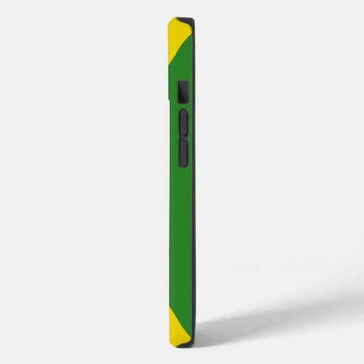 Patriotic Apple Case-Mate, Jamaika-Flaggenpartner Case-Mate iPhone Hülle (Rückseite / Links)