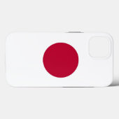 Patriotic Apple Case Mate, japanische Flagge (Rückseite (Horizontal))
