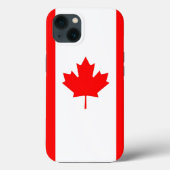 Patriotic Apple Case Mate, Kanada-Flagge (Rückseite)