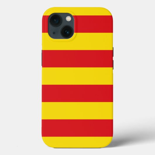 Patriotic Apple Case Mate, Katalonien-Flagge (Rückseite)