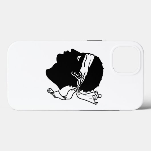 Patriotic Apple Case Mate, Korsika-Flagge (Rückseite (Horizontal))