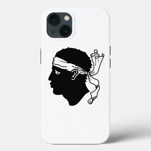 Patriotic Apple Case Mate, Korsika-Flagge (Rückseite)