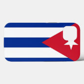 Patriotic Apple Case Mate, kubanische Flagge (Rückseite (Horizontal))