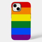 Patriotic Apple Case Mate, LGBT Rainbow Flags Case (Rückseite)