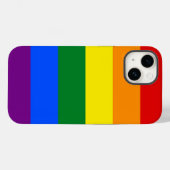 Patriotic Apple Case Mate, LGBT Rainbow Flags Case (Rückseite (Horizontal))