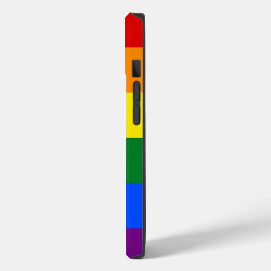 Patriotic Apple Case Mate, LGBT Rainbow Flags Case (Rückseite / Links)