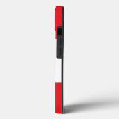 Patriotic Apple Case Mate, Libanon-Flagge (Rückseite / Links)