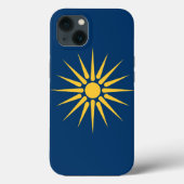 Patriotic Apple Case-Mate, Macedonia flag Case-Mate iPhone Hülle (Rückseite)