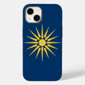 Patriotic Apple Case-Mate, Macedonia Flag Case-Mate iPhone Hülle (Rückseite)